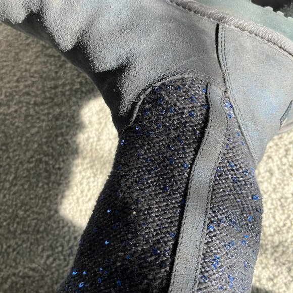 Ugg Australia Women's Classic Short Boots Blue Size 7 EUC Barely worn like NEW - Picture 5 of 6